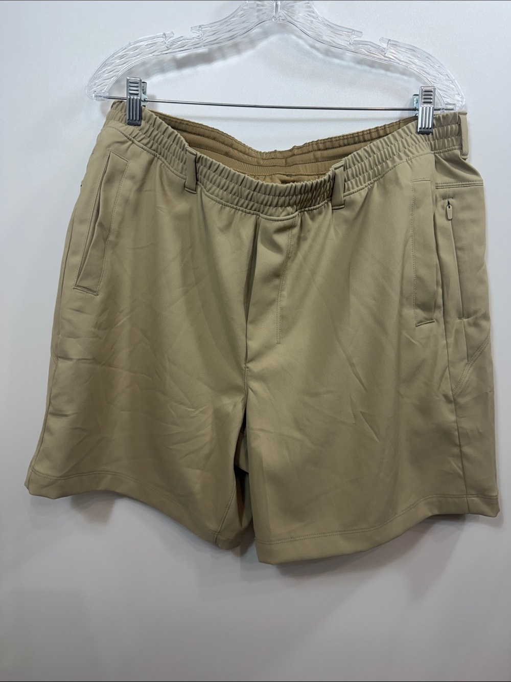 Birddogs Men’s tan shorts 7” inseam size XXL